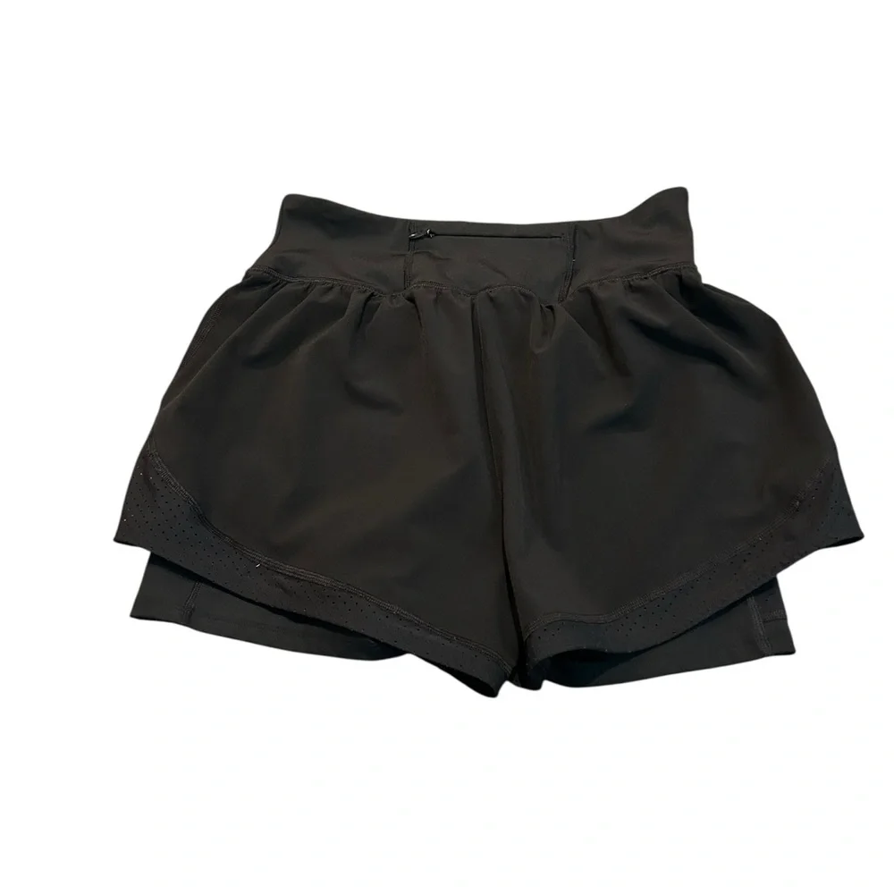 SPANX black get moving shorts